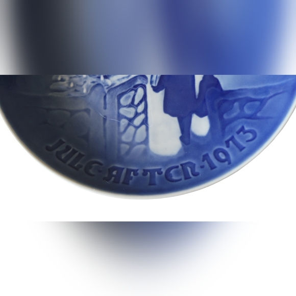 Bing & Grondahl Jule After Plate from 1973 - Picture 7 of 7